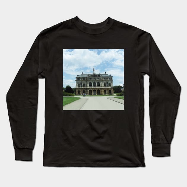 Dresden Germany sightseeing trip photography from city scape Europe trip Long Sleeve T-Shirt by BoogieCreates